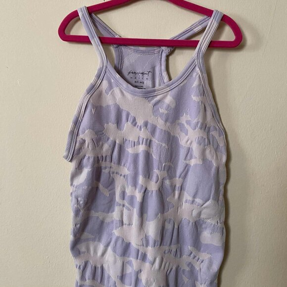 FREE PEOPLE MOVEMENT x HATCH Ribbed Maternity Onesie (Size: XL) NWOT - Picture 3 of 13